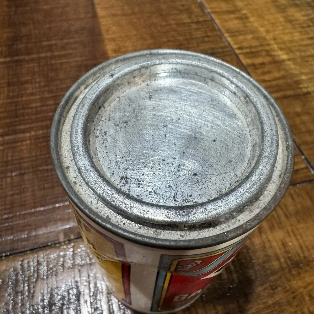 Vtg‎ 1960's Tin Royal Baking Powder Cream Of Tartar Cake Cookies Bread 1/2 Full